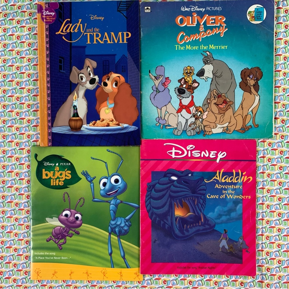 Disney Four Storybook Set.